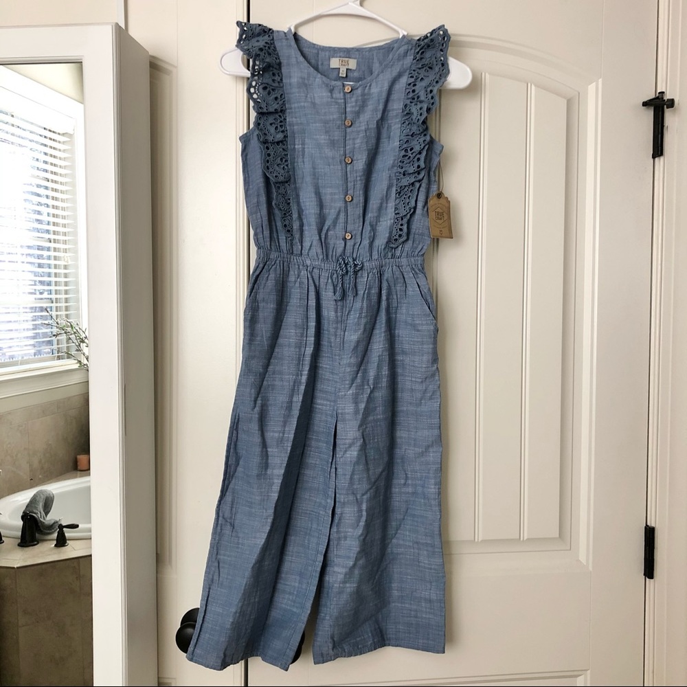 Chambray jumpsuit
